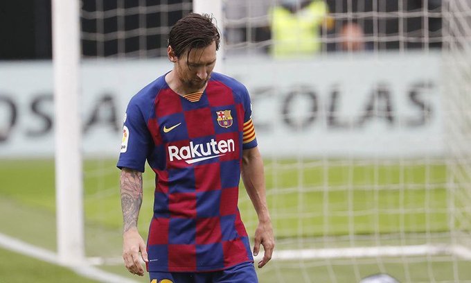 Lionel Messi nie był w stanie przywrócić sytuacji, w której stoi Barcelona